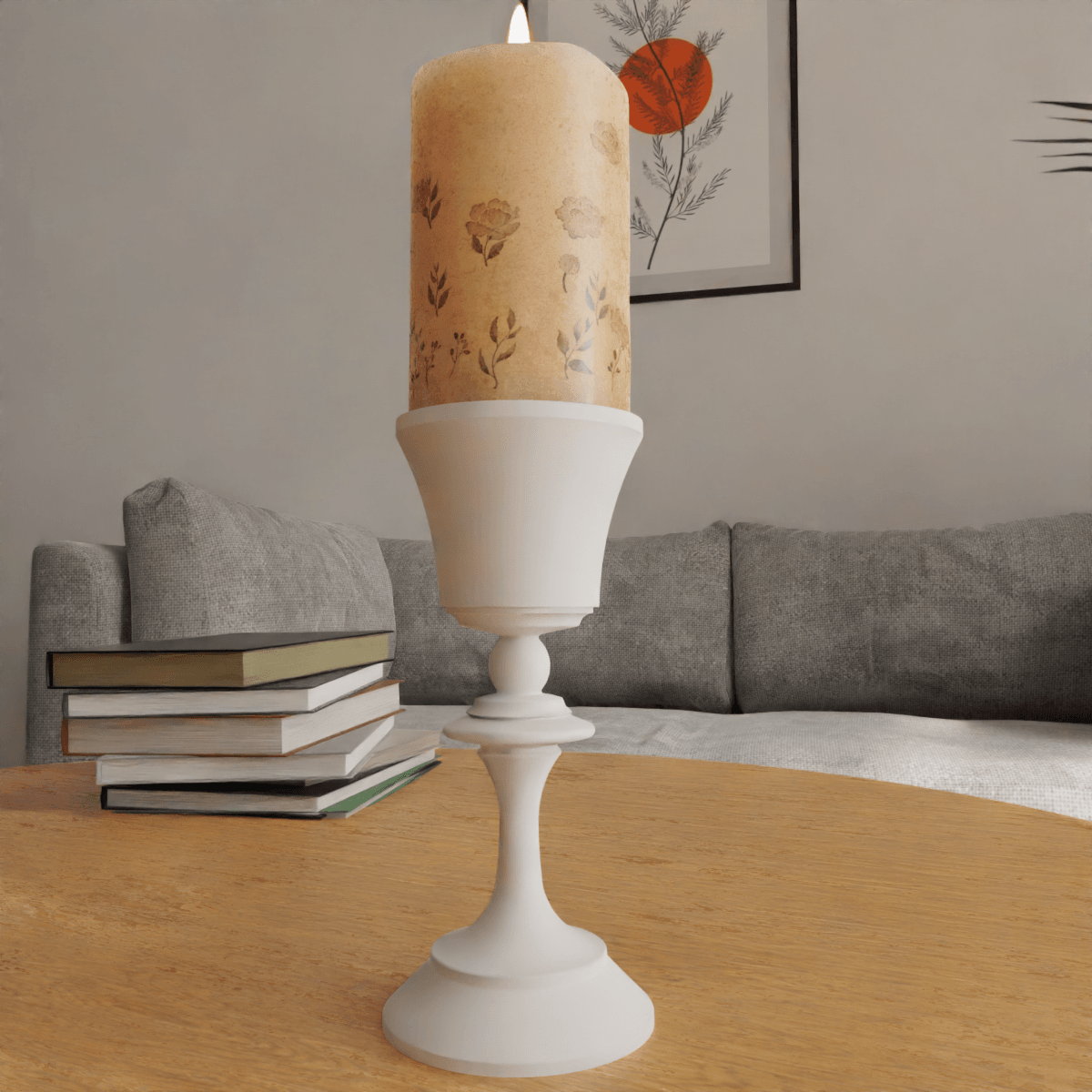 candle holder 011 3d model