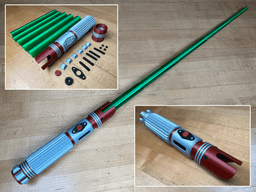 The Genesis Multi-Part Collapsing Lightsaber 3d model