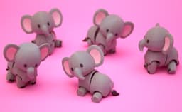Flexi Elephant 3d model