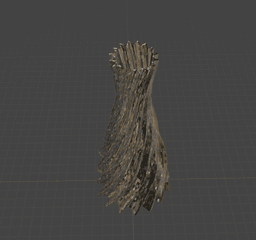 Fluted Tapered Vase 3d model