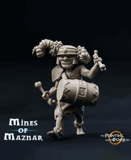 Goblin Drummer 3d model