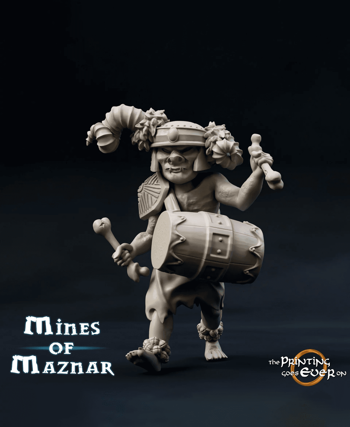 Goblin Drummer 3d model