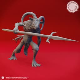 Bulezau - Tabletop Miniature (Pre-Supported) 3d model