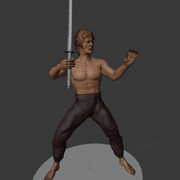 Martial Force Master v2 3d model
