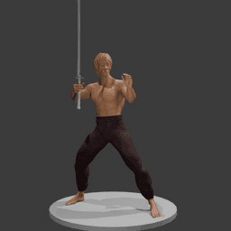 Martial Force Master v2 3d model