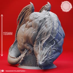 Themberchaud - Tabletop Miniature (Pre-Supported) 3d model