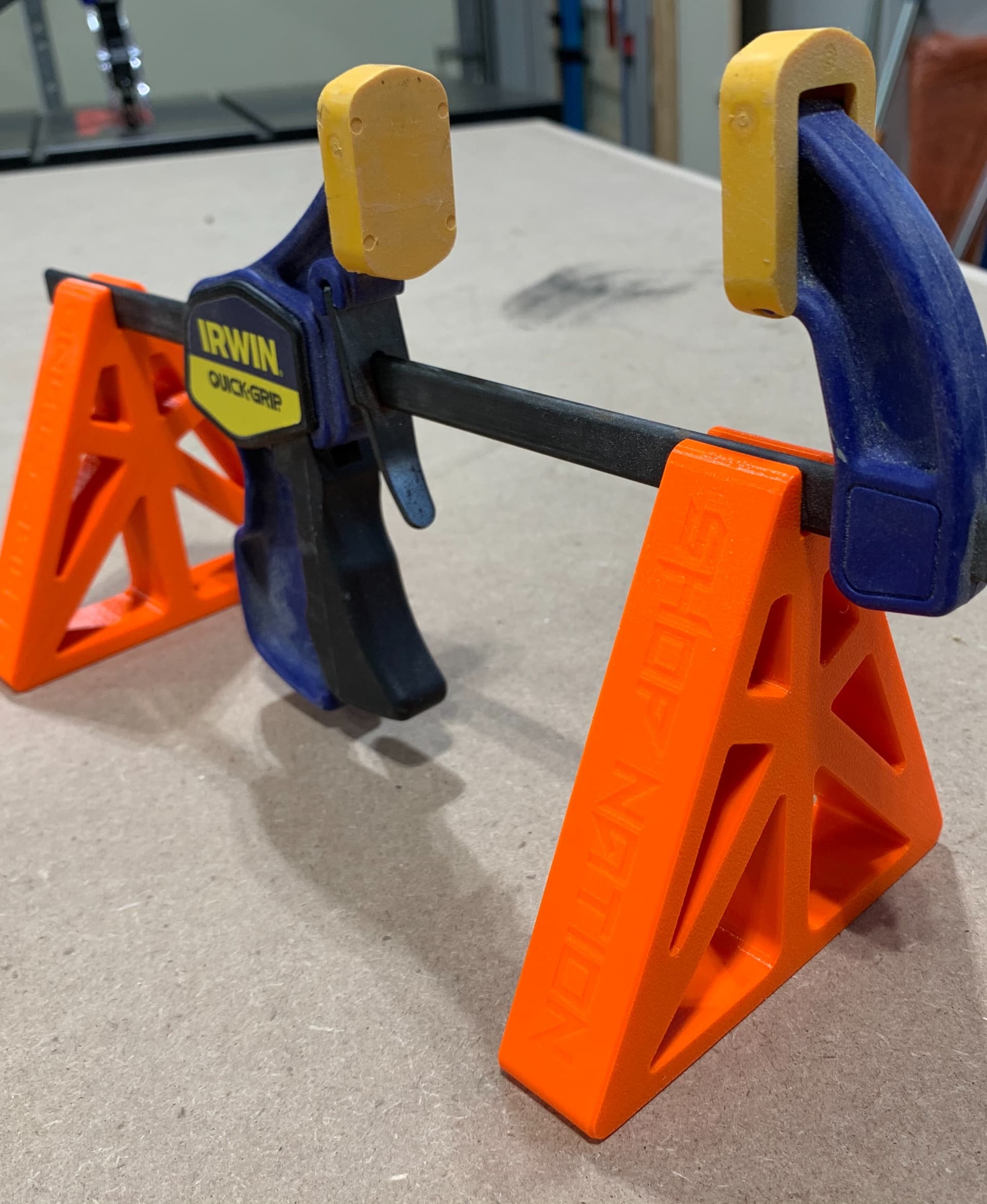 F-Style Clamp Stand - Clamp stands for woodworking - 3d model