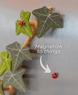 Office Bugs | Bee Tack, Leaf Bug Bookmark, Stick Bug Pen, Lady Bug Magnet 3d model