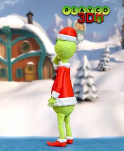 The Christmas Grinch 3d model