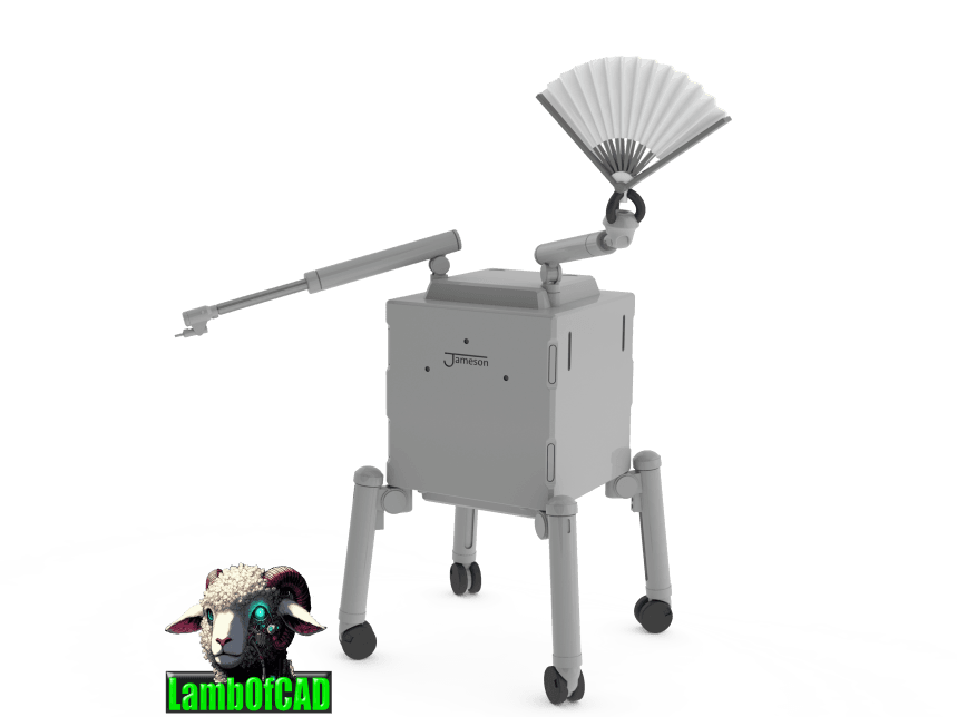 Jameson Type Prosthetic Body 3d model