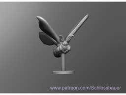 Moth 3d model