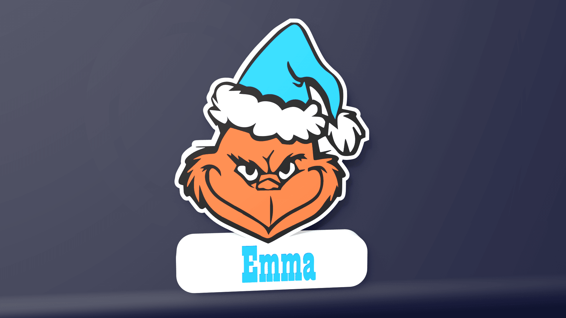 Grinch - LED Strip compatible 3d model