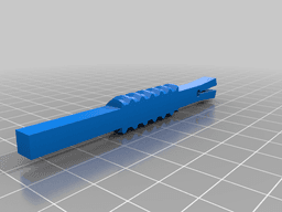 Mango cuchilla 3d model