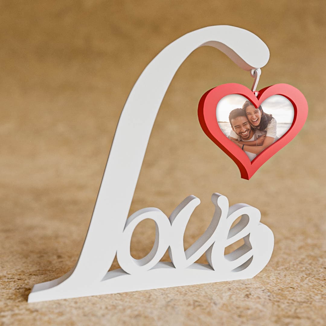 Love Photo Frame 3d model