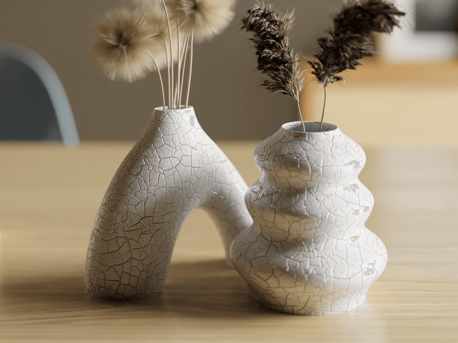Continuing Elegance: noise and cracked version 3d model