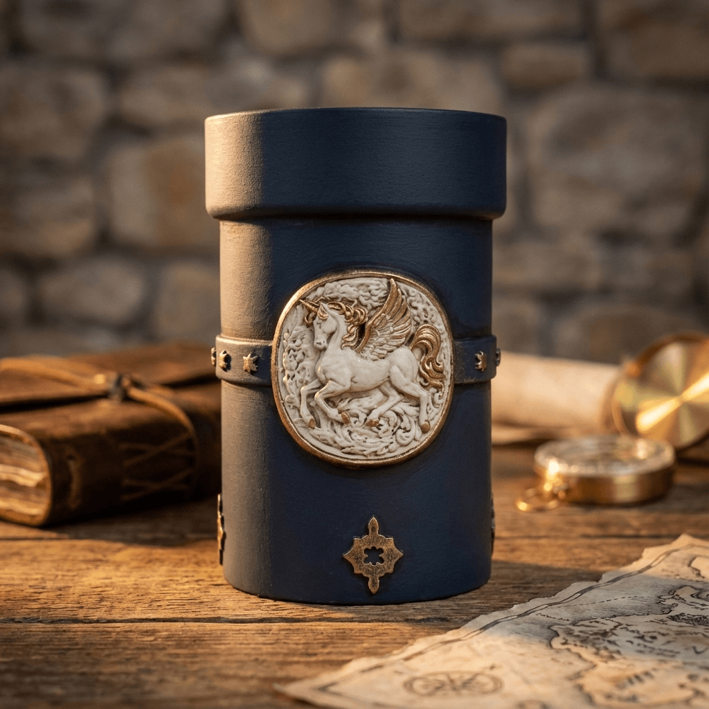 Unicorn Relic Gift Canister 3d model