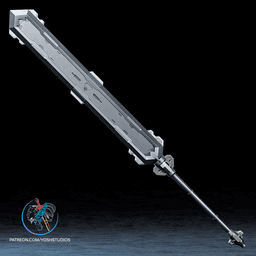 Mech Lupus Sword 3D Printer STL File 3d model