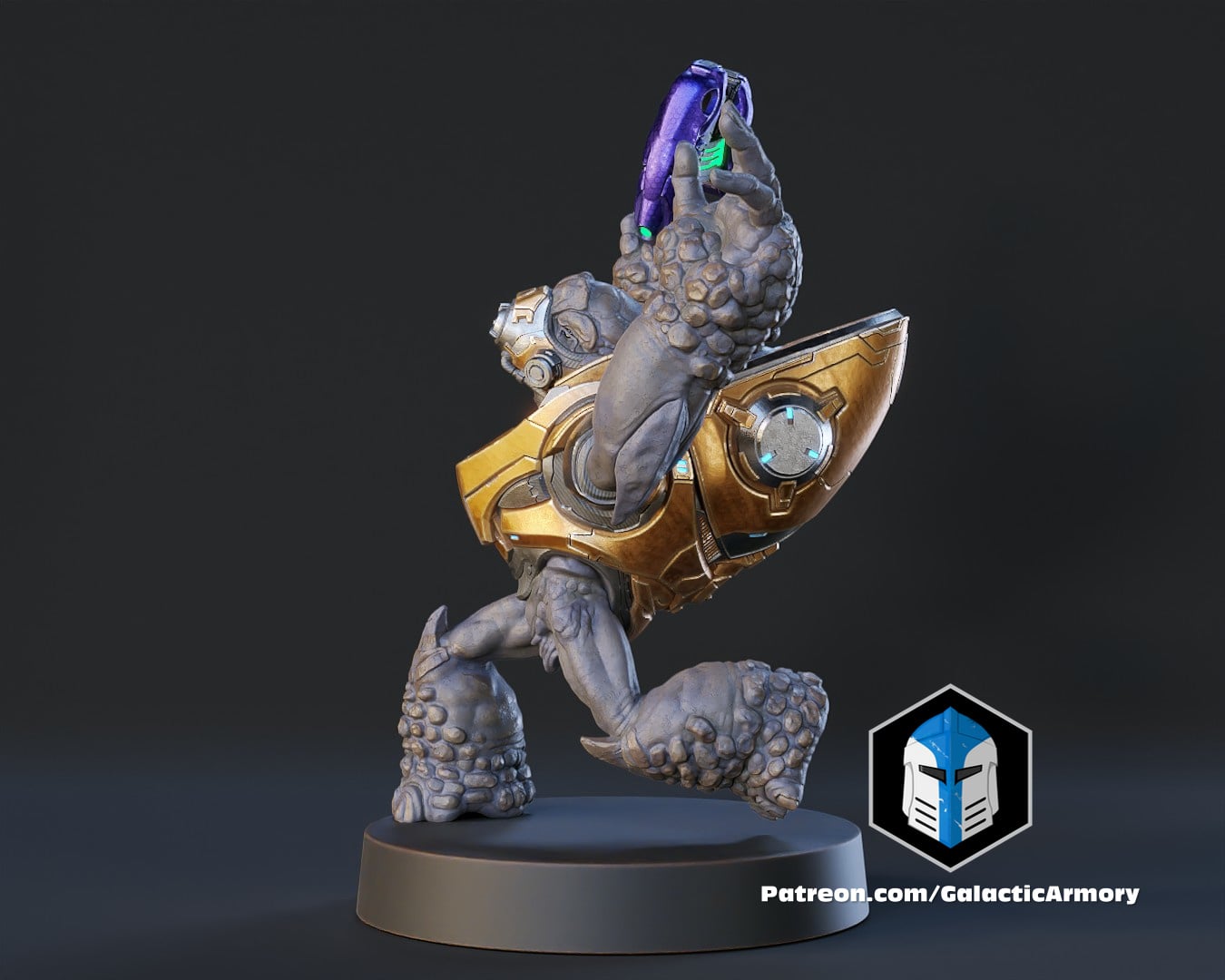 Halo Grunt Miniature 3d model