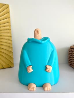 Mr. Nice Guy With Surprise / Hidden Middle Finger 3d model