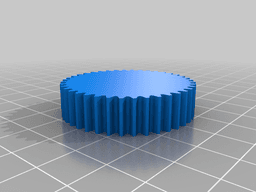 Crown Gear Module 1 Teeth 42, Pinion Module 1 Teeth 40 3d model