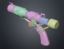 Outlaw Star - Starwind's Caster gun 3d model
