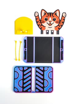 Pocket Cat: Gift Card And Cash Holder 3d model
