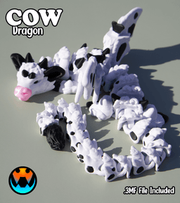 Cow Dragon 3d model