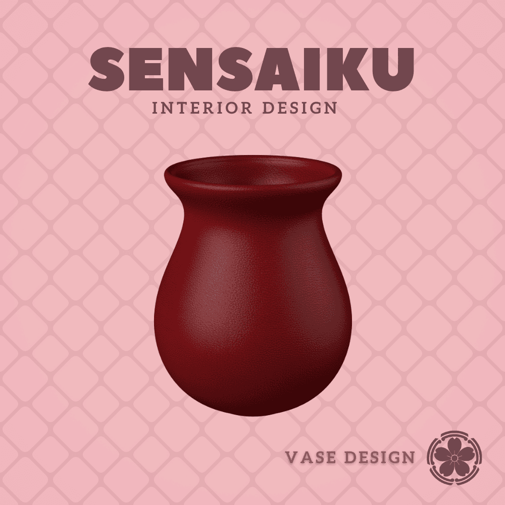 121. Cylinder - V83 Custom Vase Design - Ikebana Home Decoration 3d model
