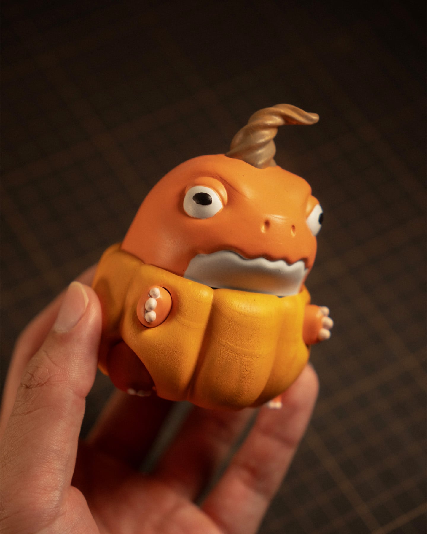 Pumpkin Dino 3d model