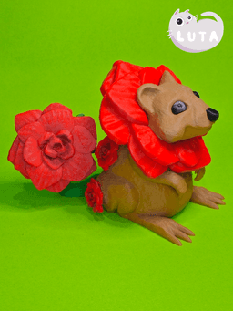Rose Quokka 3d model