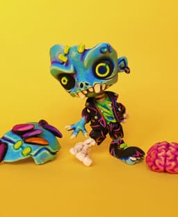 Creepy Zombie 3d model