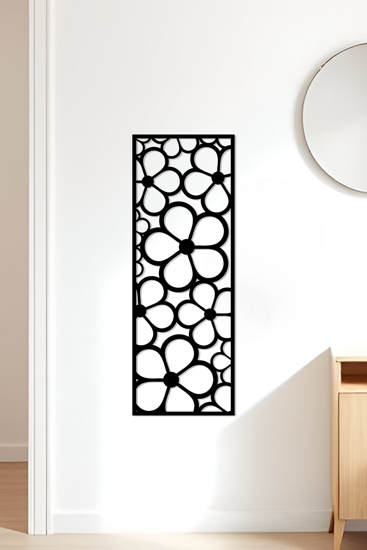 Flower Wall Art, Wall Decor, Home Decor 3d model