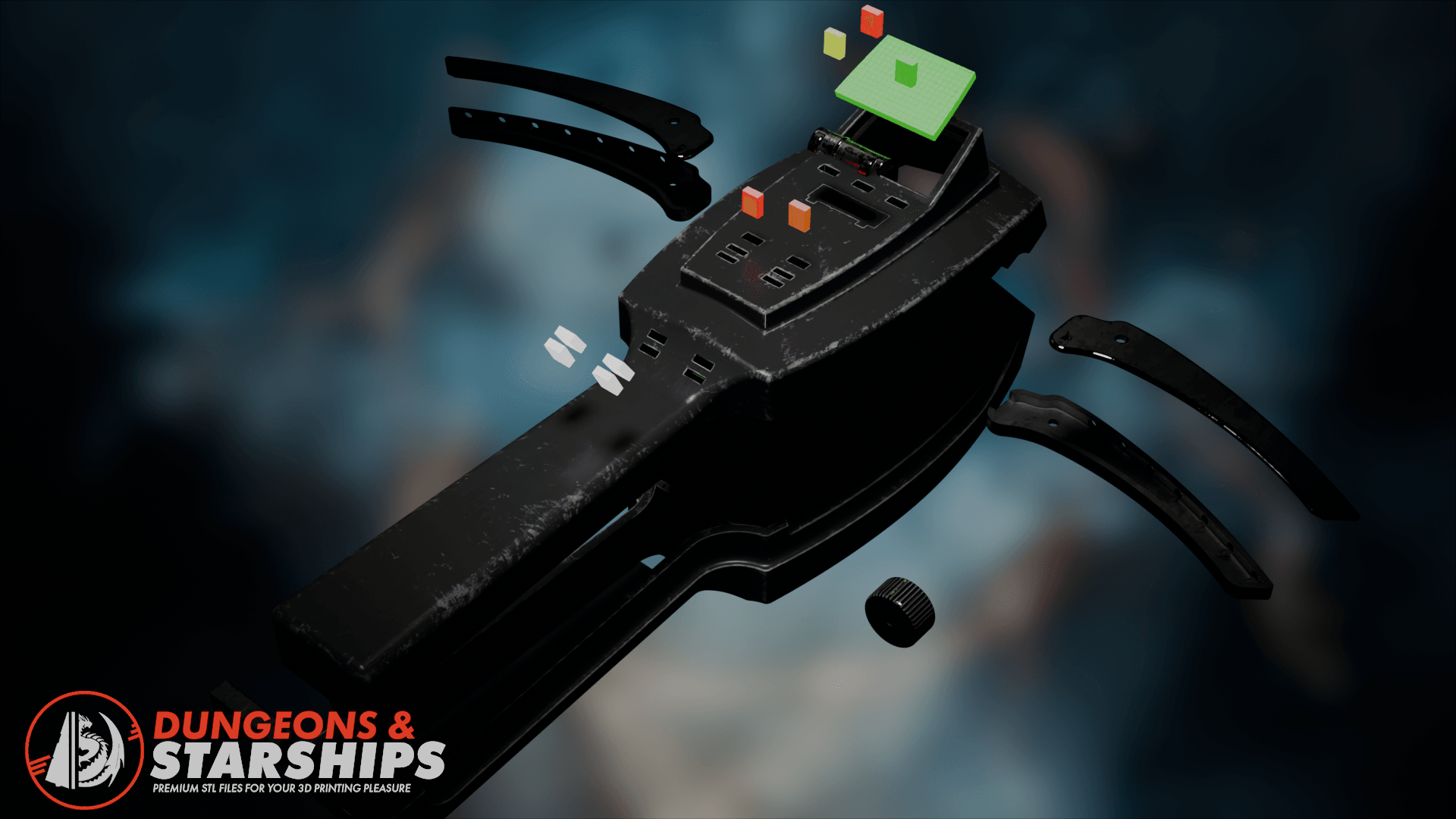 PKE Meter - Ghostbusters 3d model