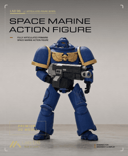 Space Marine - Poseable Action Figure 3d model