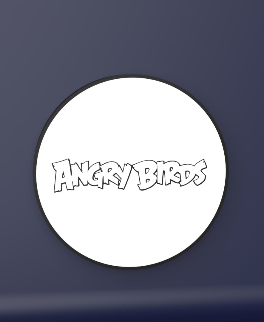 Angry Birds - LED Strip compatible 3d model