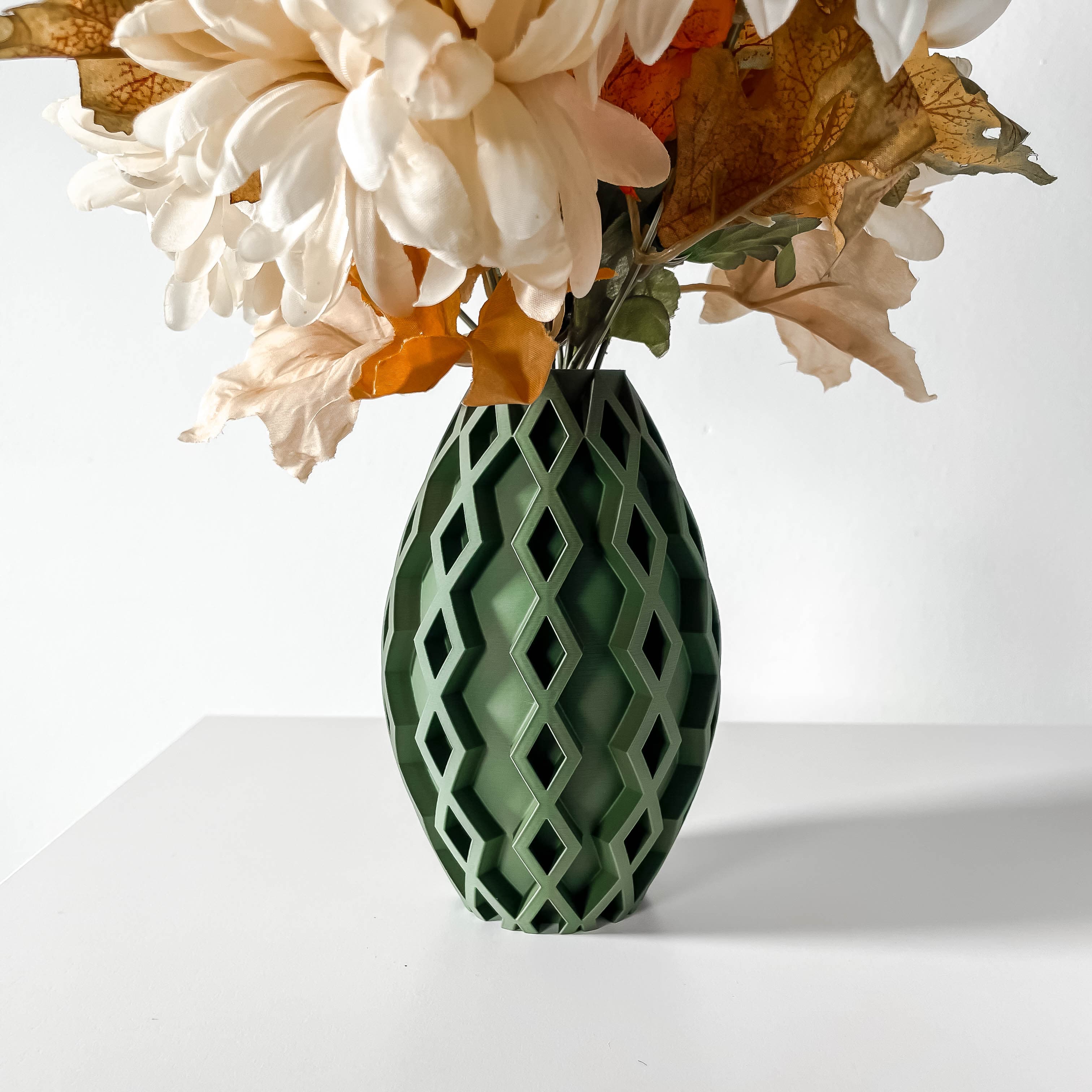The Sumi Vase, Modern and Unique Home Decor for Dried and Preserved Flower Arrangement | STL File 3d model
