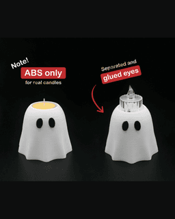 Ghost Candle Holder 3d model