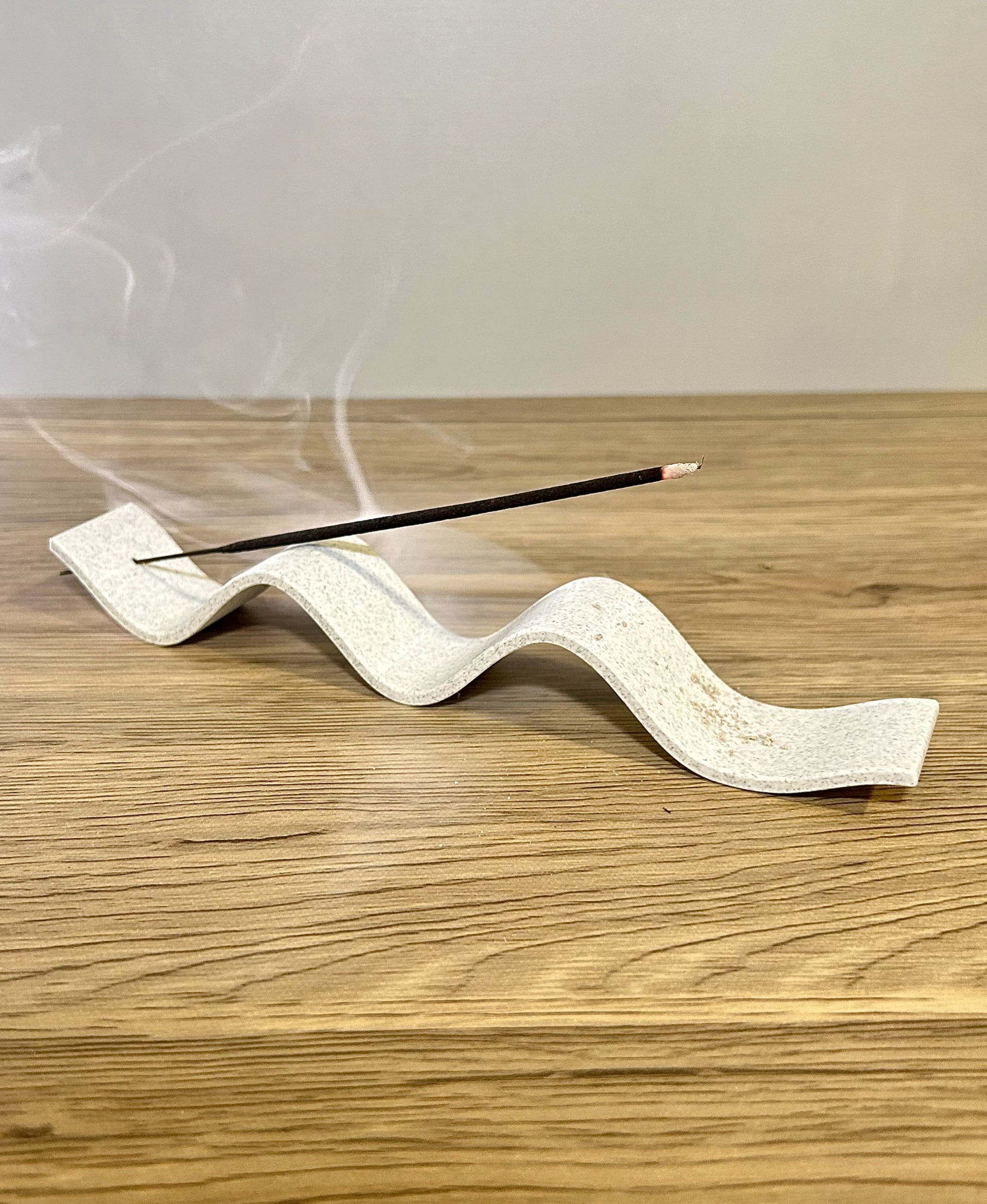 Wavy Incense Holder Tray 3d model