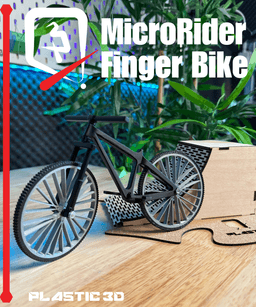 MicroRider – Finger Bike 3d model