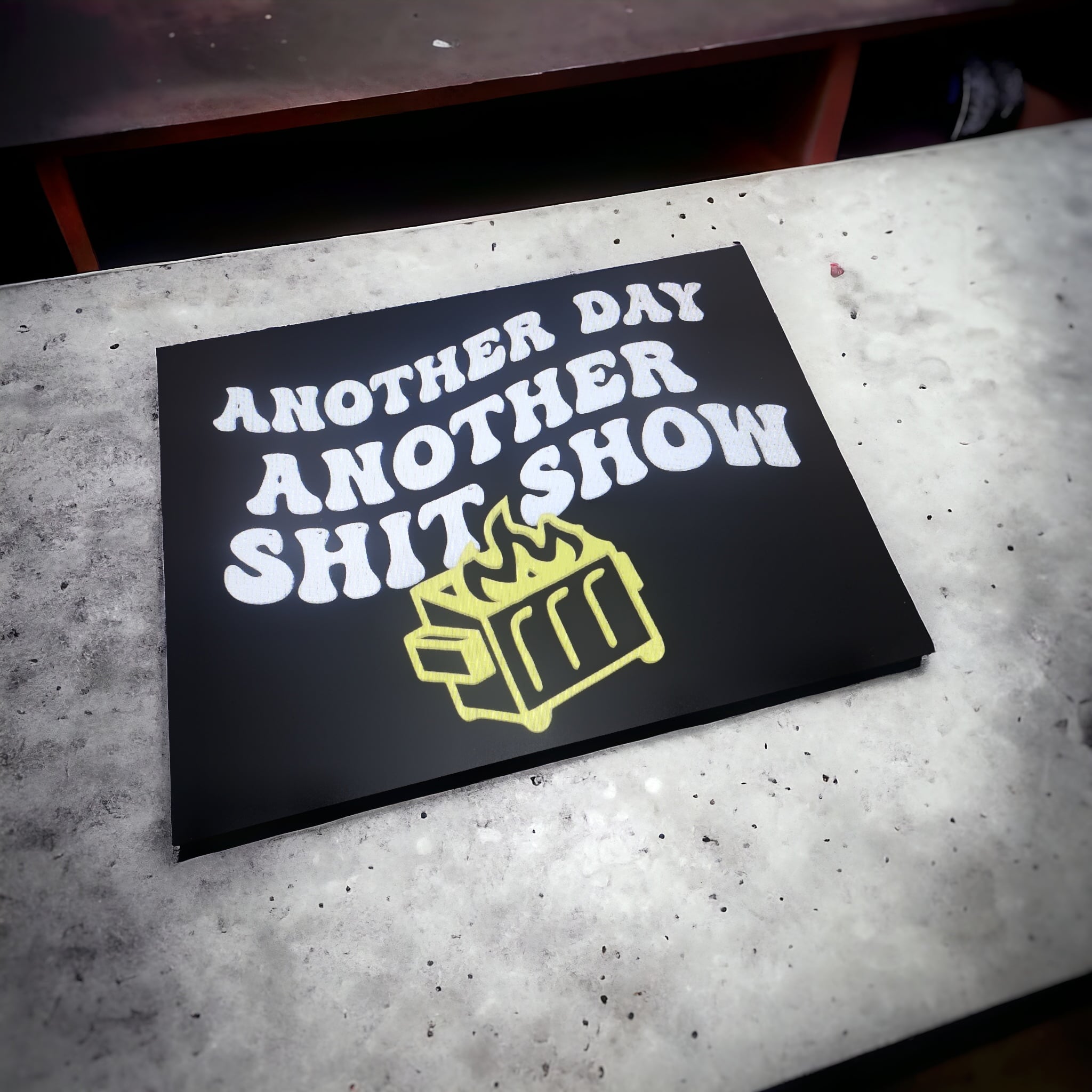 Shit Show Sign 3d model