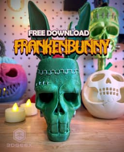 Frankenbunny 3d model