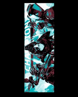 Set of Fanart Bookmarks Celebrating the Game Apex Legends 3d model