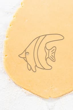 Fish Cookie Cutter, Biscuit Cutter 3d model