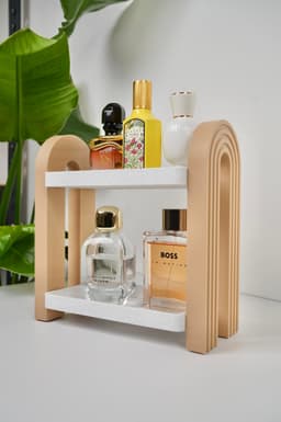 PERFIS – Minimalist 3D Printed Tabletop Perfume Shelf 3d model