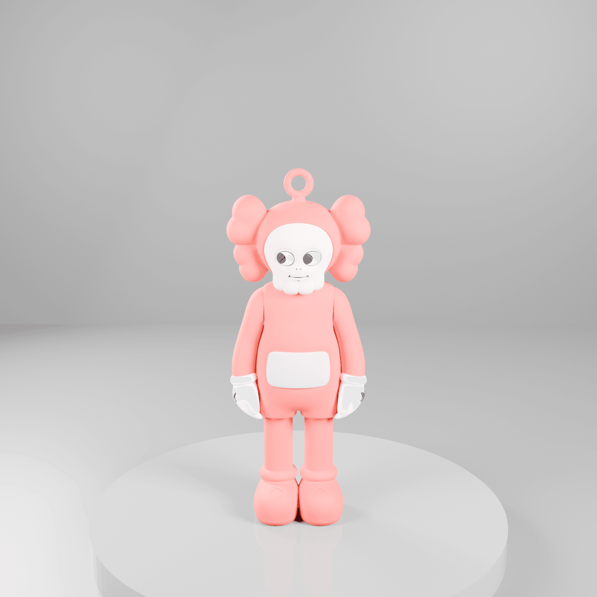Teletubby x Kaws 3d model