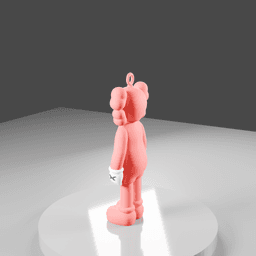 Teletubby x Kaws 3d model