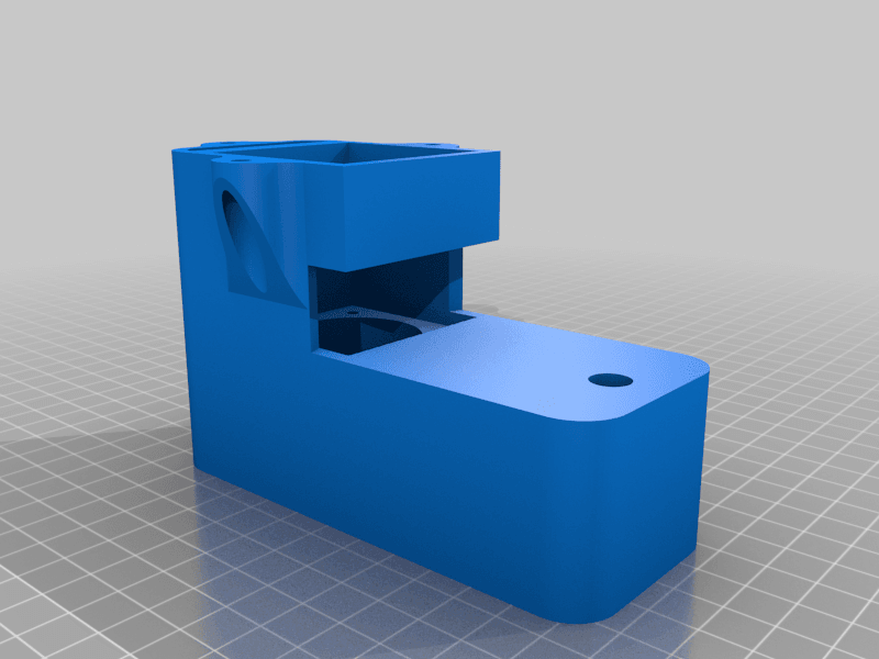 Knob door opener v.2 3d model