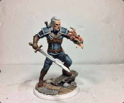Geralt 3d model