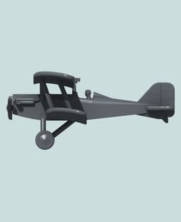 1:144 R.A.F. S.E.5 3d model
