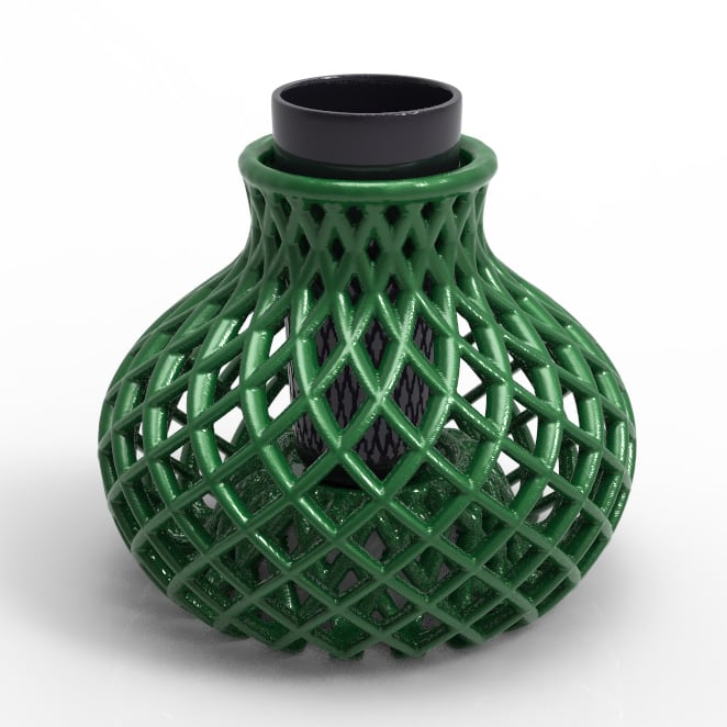GEOMETRIC LATTICE VASE 3d model